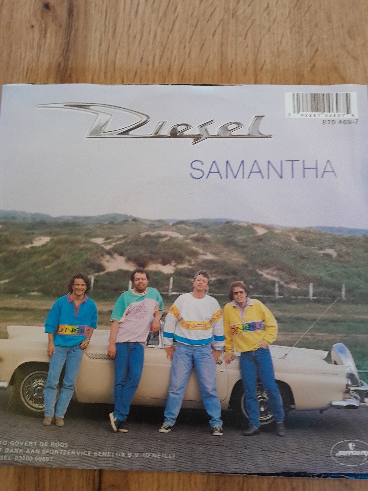 Diesel 7 inch samantha, Cd's en Dvd's, Vinyl Singles, Ophalen of Verzenden, Zo goed als nieuw, Nederlandstalig