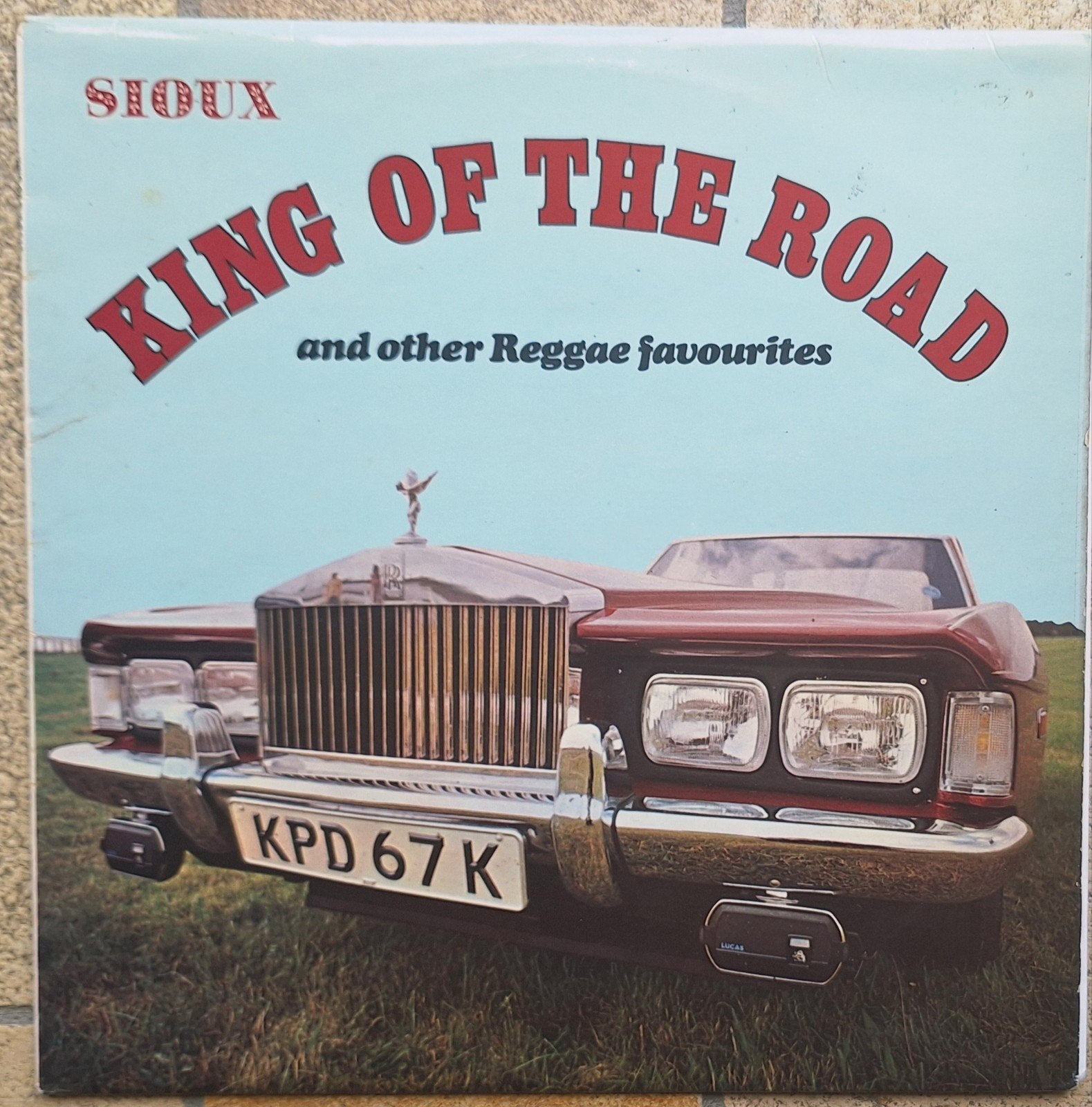 King of the Road - Reggae LP (Sioux Records SLX 7502), Gebruikt, Ophalen of Verzenden, 12 inch, Complilatie