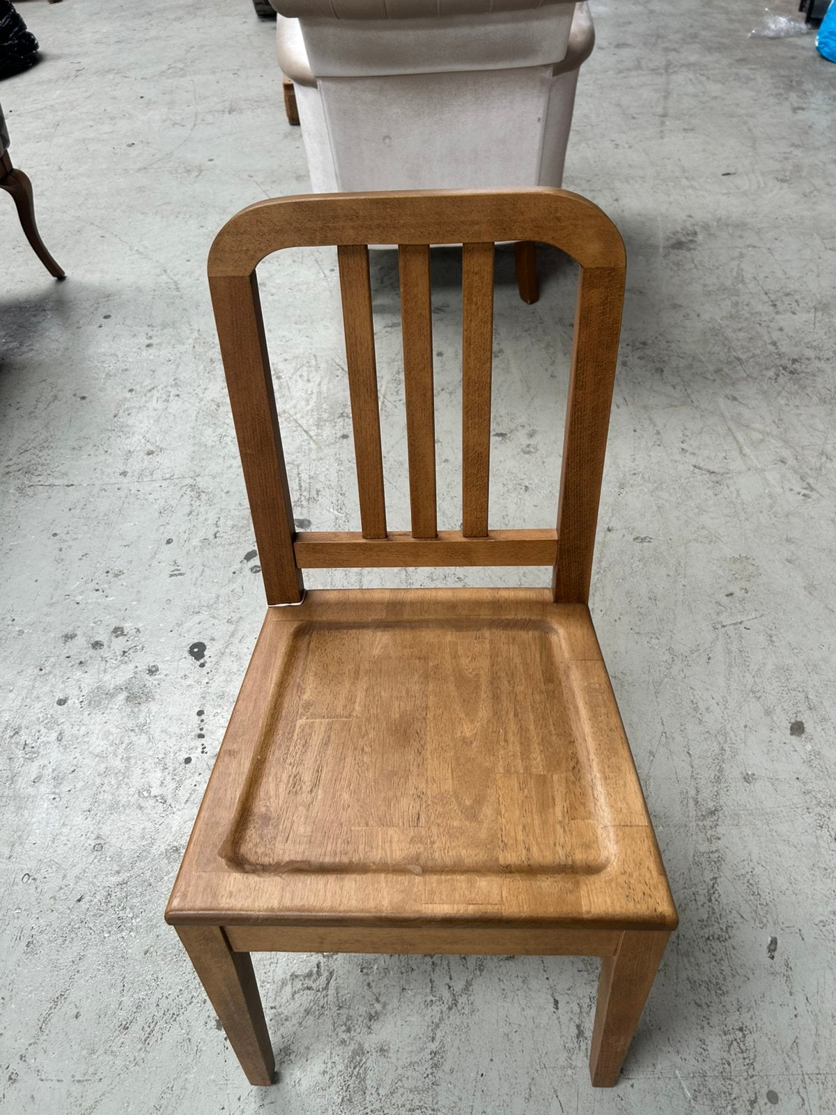 Houten stoel | eettafelstoel hout, Huis en Inrichting, Stoelen, Ophalen, Bruin, Zo goed als nieuw, Eén
