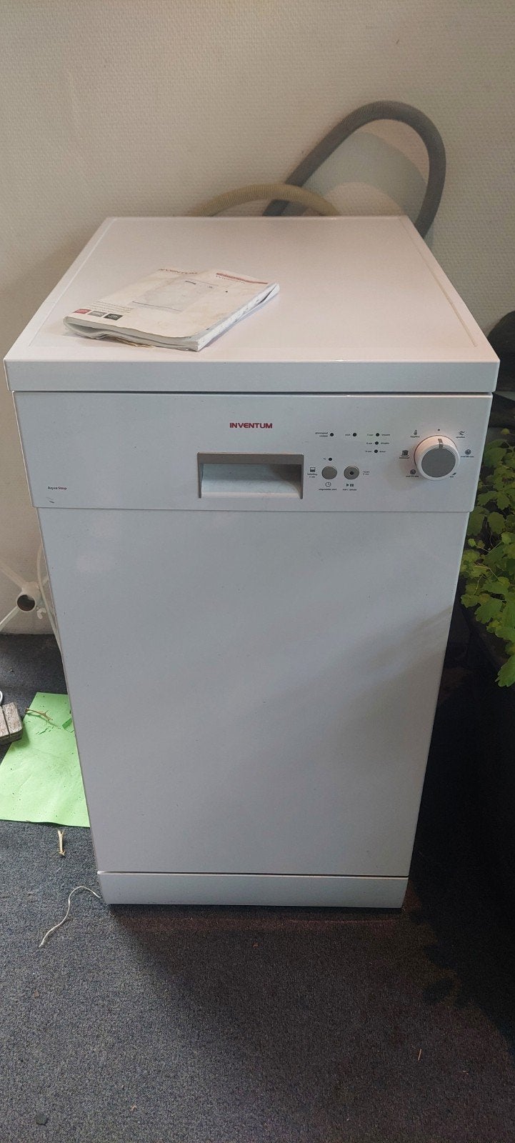 Inventum VVW4523AW compacte vaatwasser, Witgoed en Apparatuur, Vaatwasmachines, Ophalen, Minder dan 85 cm, Zo goed als nieuw, 45 tot 60 cm