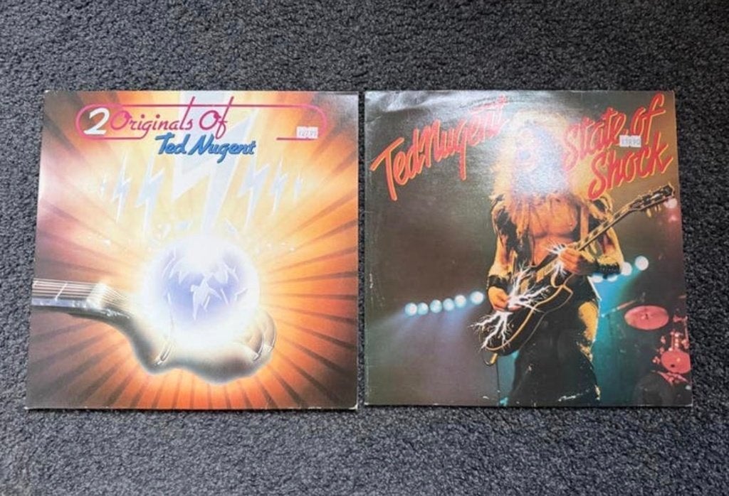 Ted Nugent LP's: 2 Originals & State of Shock, Cd's en Dvd's, LP, Gebruikt, Ophalen of Verzenden, 12 inch