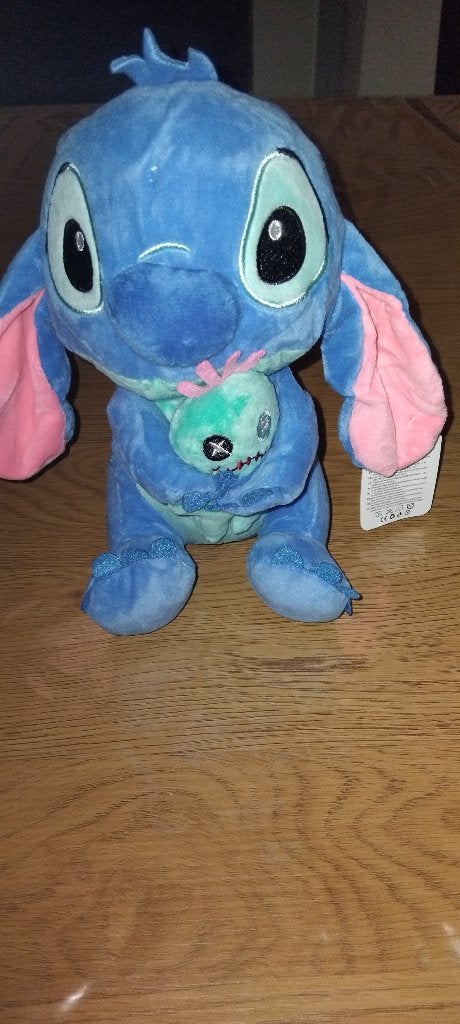 knuffel stitch, Ophalen of Verzenden, Gebruikt, Overige typen