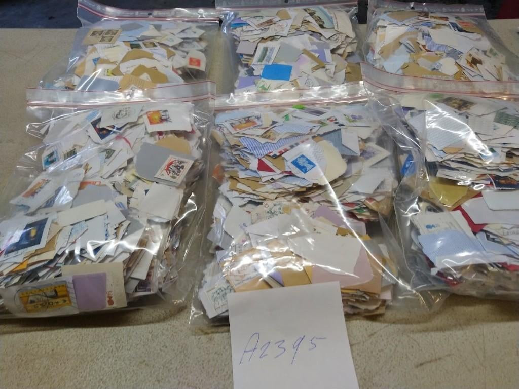 postzegels onafgeweekte postzegels, Postzegels en Munten, Ophalen, Gestempeld