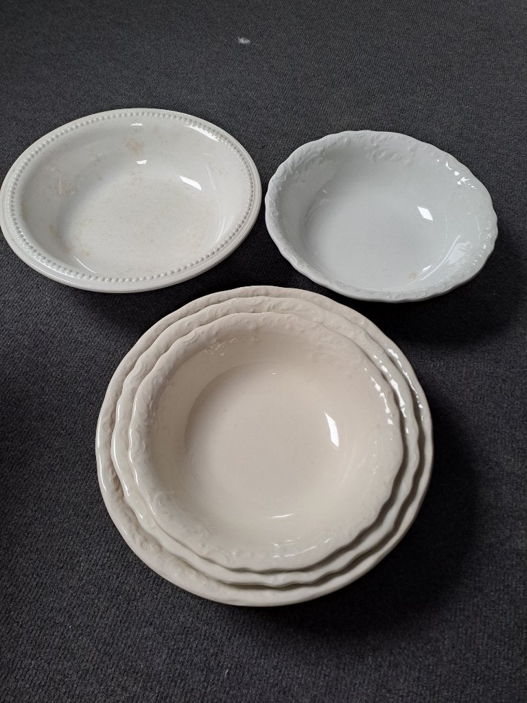Oude antieke schalen, Ophalen, Gebruikt, Schaal, Rond