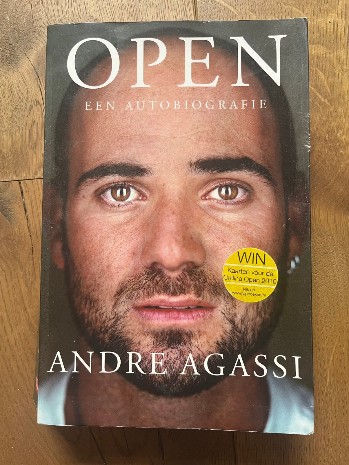 OPEN, autobiografie Andre Agassi, Boeken, Ophalen of Verzenden, Zo goed als nieuw, Sport