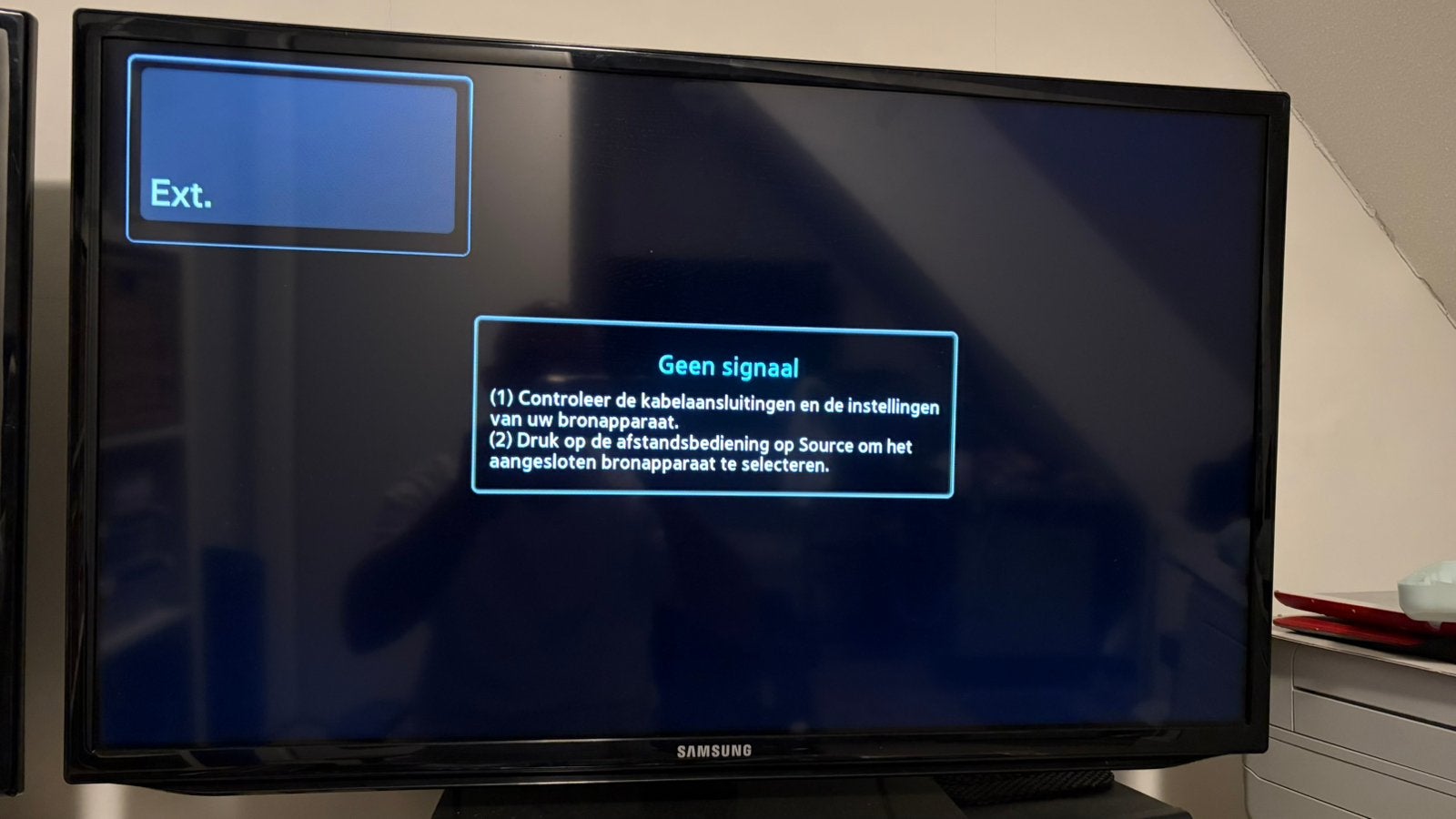 Samsung 32inch Led tv, Ophalen, Gebruikt, 50 Hz, Samsung