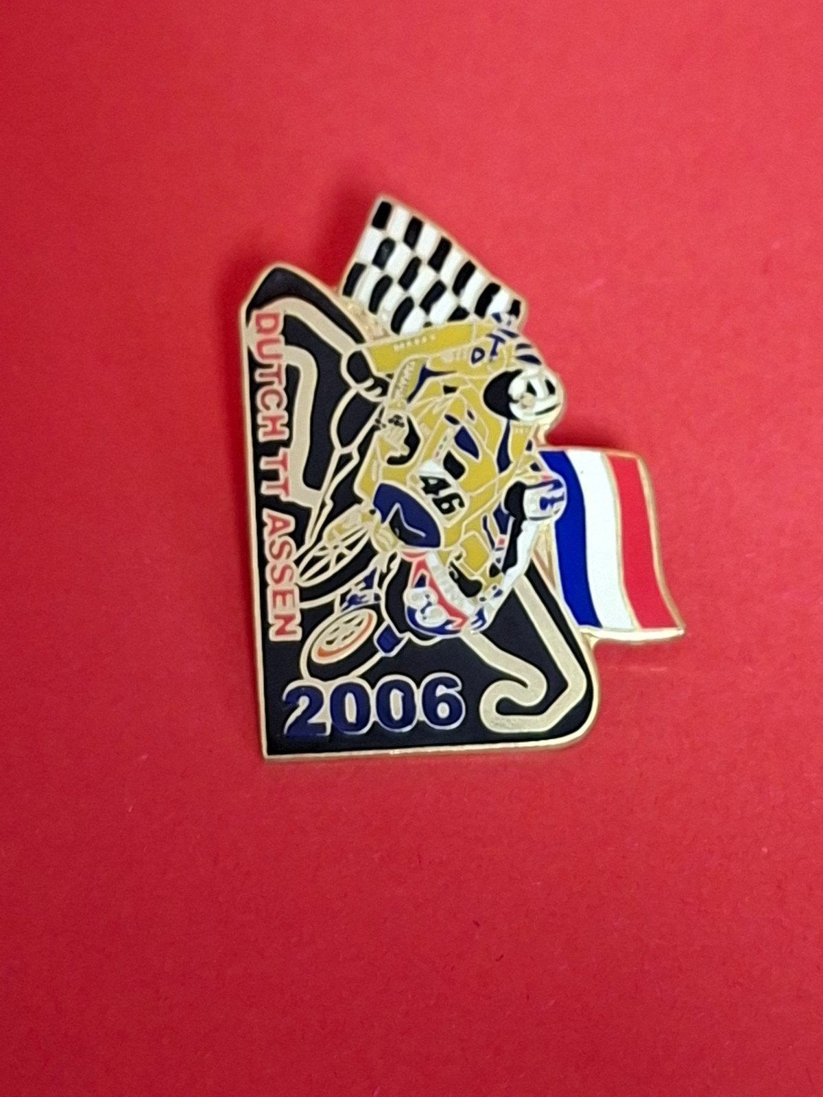 Motor Pin DUTCH TT ASSEN 2006, Ophalen of Verzenden, Zo goed als nieuw, Sport