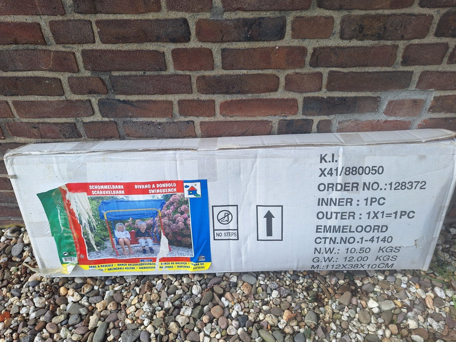 schommelbank voor kinderen nieuw, Ophalen, Nieuw
