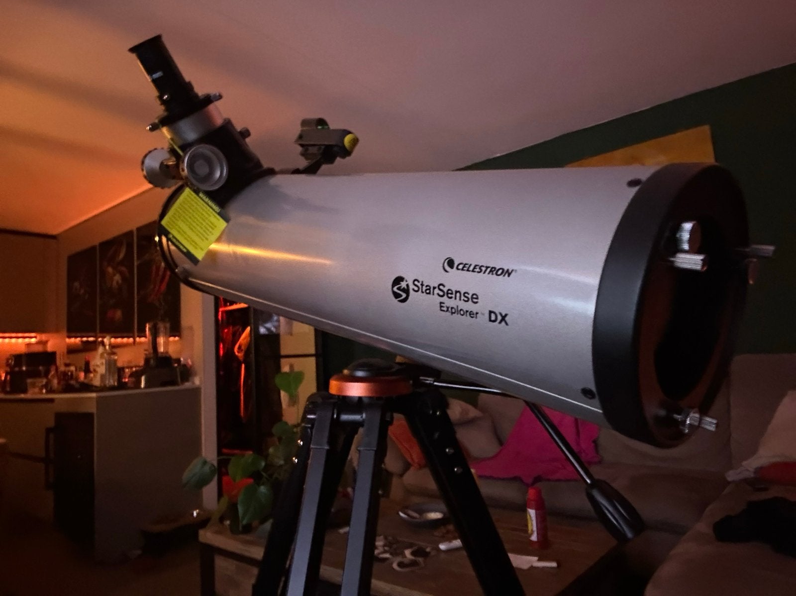 Celestron StarSense Explorer DX 130AZ telescoop, Ophalen, Zo goed als nieuw, Minder dan 80 mm, Onderdelen of Toebehoren