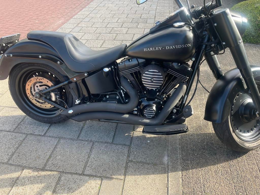 Harley Davidson Fatboy 2008 - 1584cc FLSTF, Motoren, Motoren | Harley-Davidson, 2 cilinders, Chopper, Gebruikt, Particulier