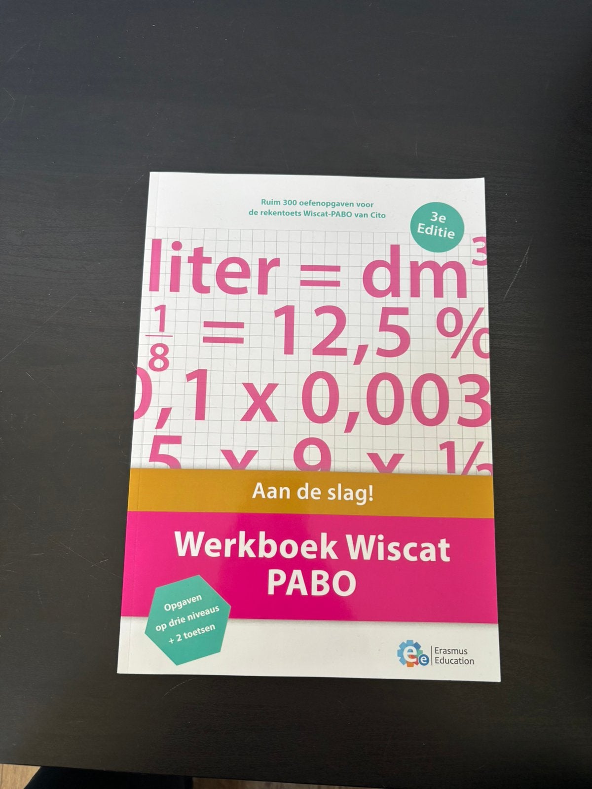 Erasmus Education - Werkboek Wiscat Pabo, Erasmus Education, Nieuw, Ophalen of Verzenden, Nederlands