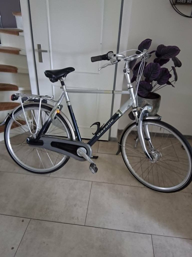 gazelle davos framemaat 61 cm, Fietsen en Brommers, Fietsen | Heren | Herenfietsen, Ophalen, Gebruikt, Versnellingen, 57 tot 61 cm