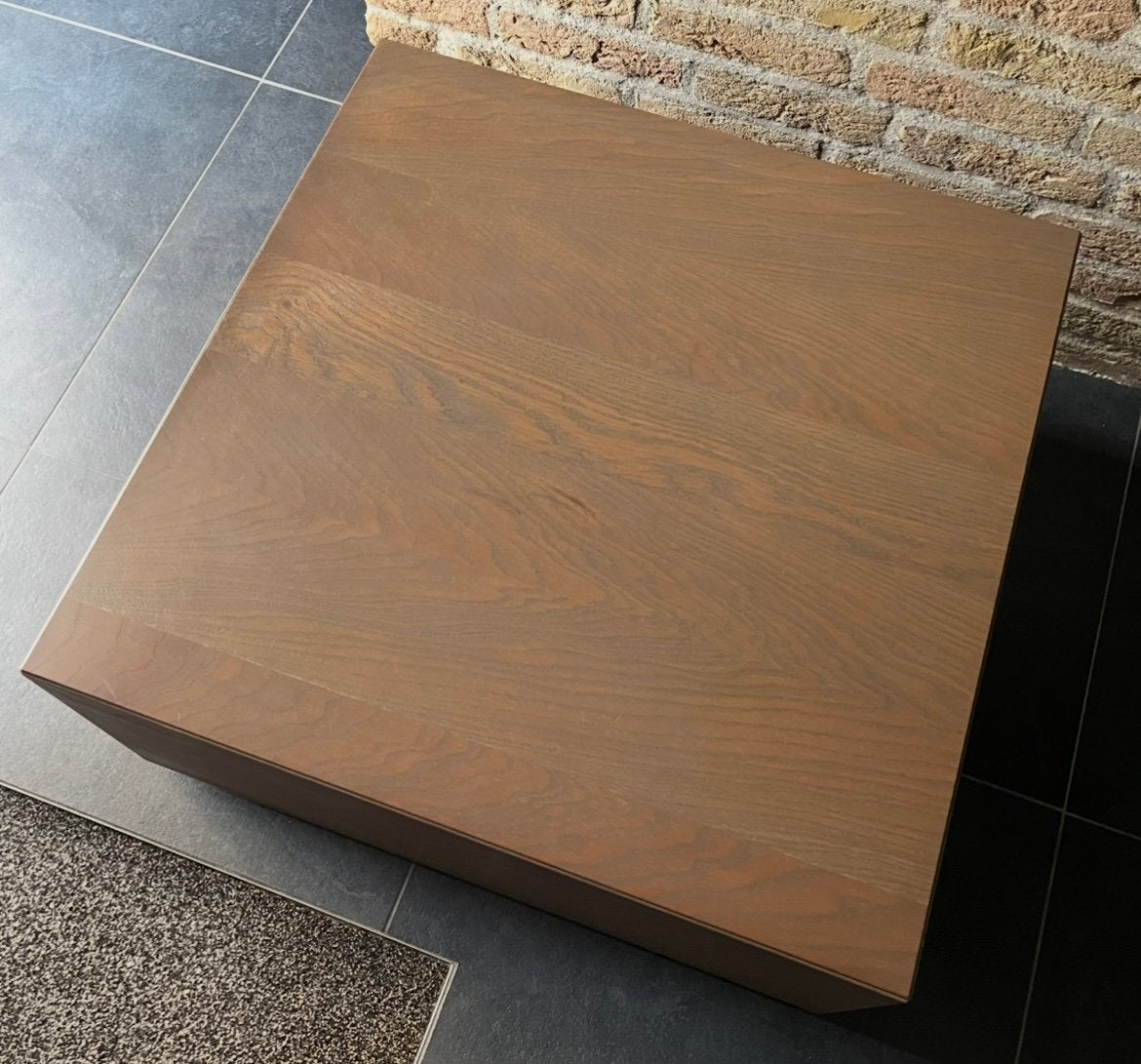Tafel met lade 70x70, Ophalen, 50 tot 100 cm, Vierkant, 50 tot 100 cm
