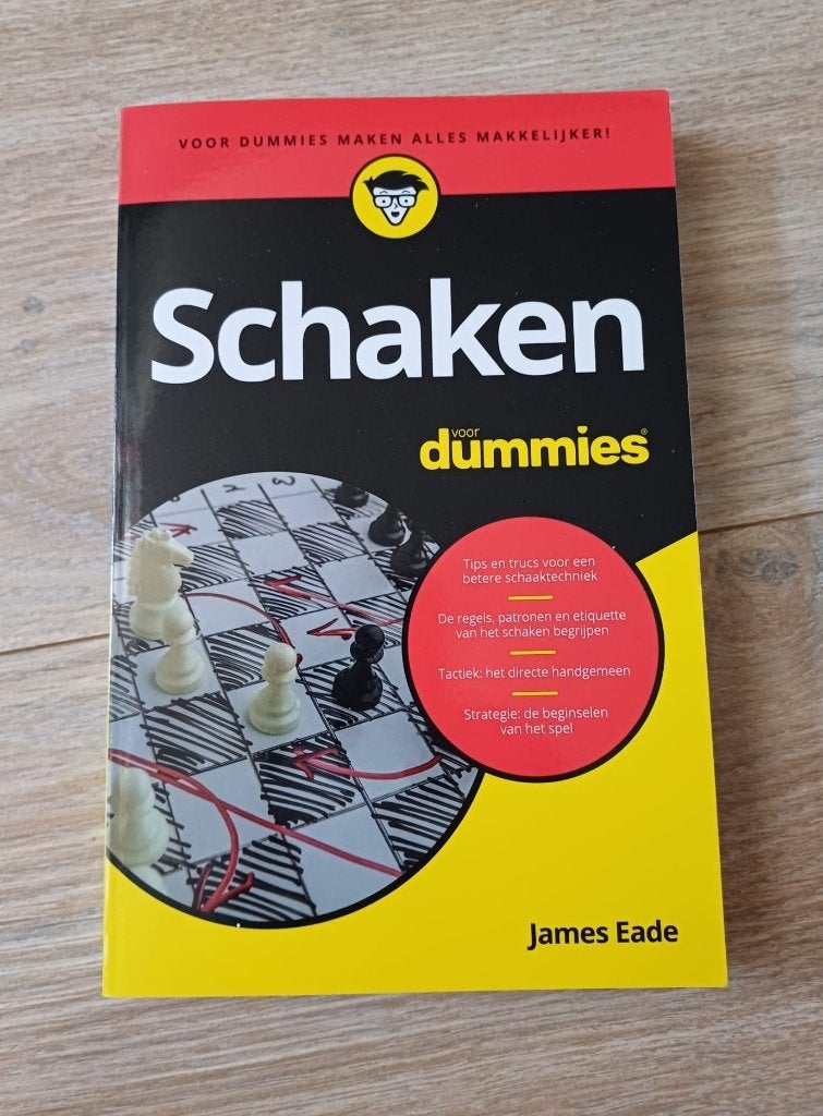 Schaken voor Dummies - Leer schaken met James Eade, Ophalen of Verzenden, Zo goed als nieuw, James Eade