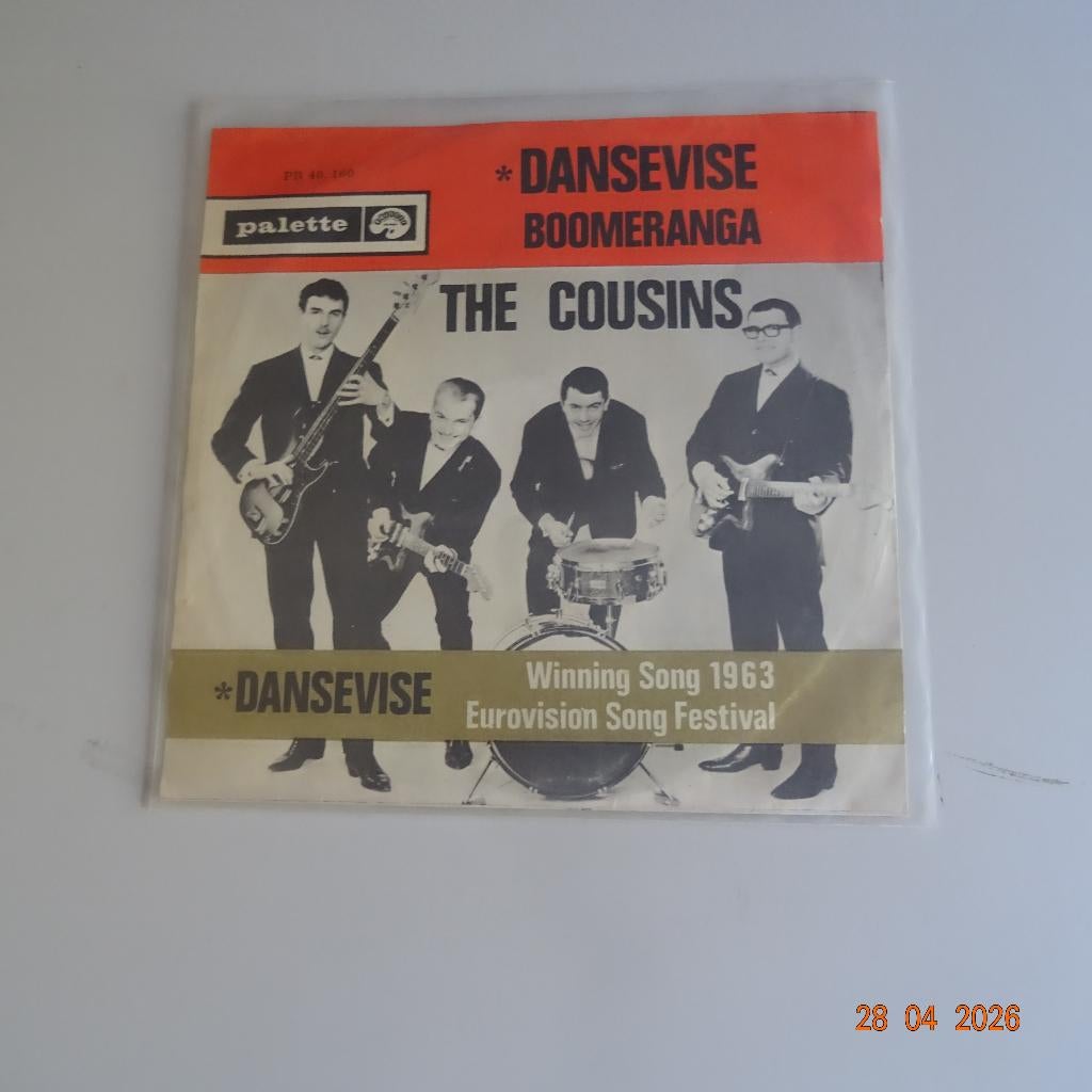 The Cousins - Boomeranga/Dansevise, Cd's en Dvd's, Vinyl Singles, Gebruikt, Verzenden, Single, Fotohoes