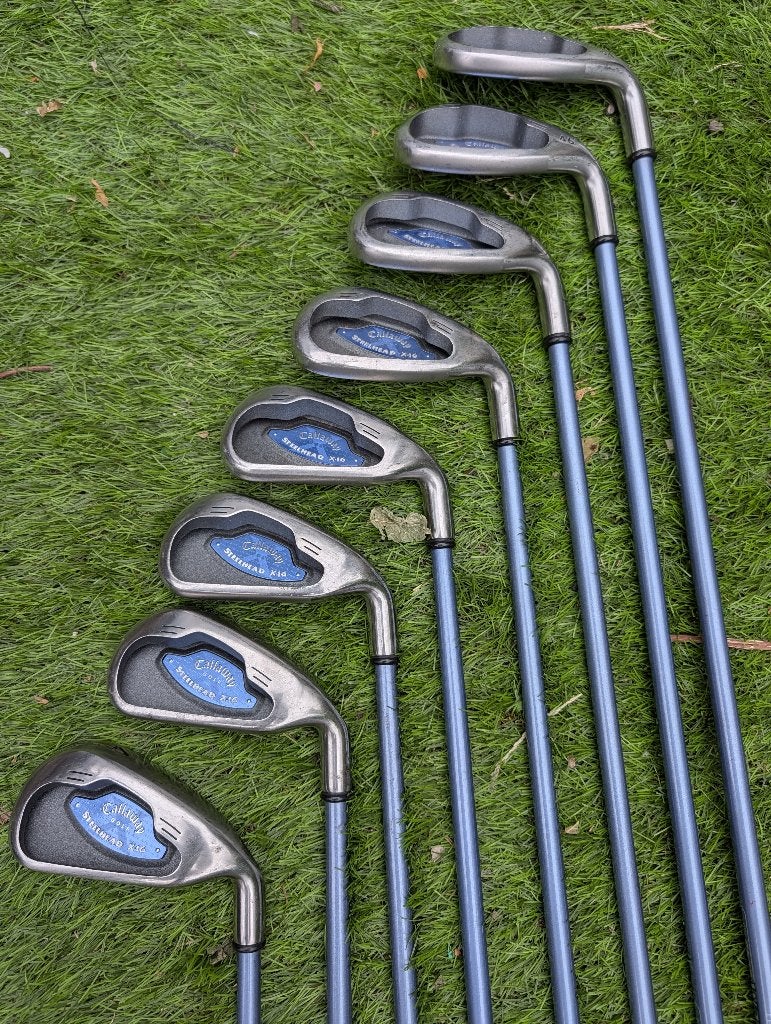 Callaway Steelhead X-16 IJzerset / 4-SW / Flex Ladies, Ophalen of Verzenden, Gebruikt, Set, Callaway