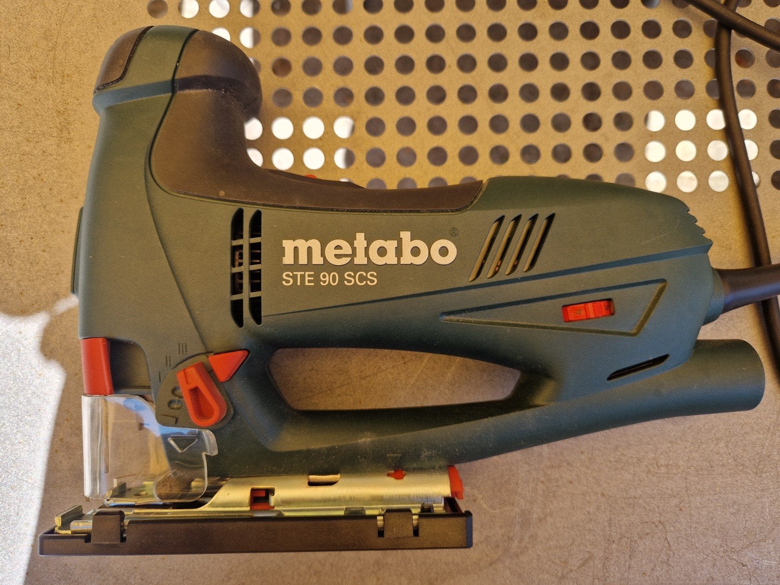 Metabo STE 90 SCS Decopeerzaag, Ophalen of Verzenden, 600 watt of meer, Overige typen, Variabele snelheid
