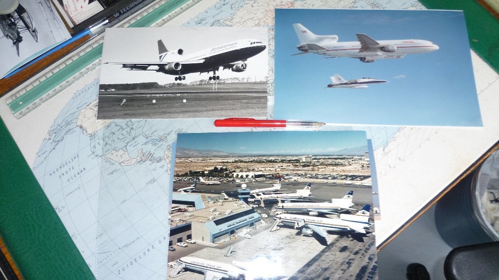 3 Lockheed L-1011 Tri Star - 3x originele foto's 19 x 22 cm, Verzenden, Zo goed als nieuw, Kaart, Foto of Prent