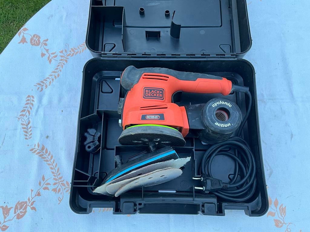 Black+Decker 4-in-1 schuurmachine - Zo goed als nieuw, Ophalen of Verzenden, Zo goed als nieuw, Minder dan 600 watt, Overige typen