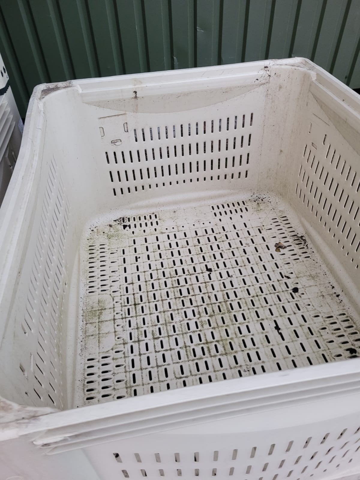 slowfeeder ,hooibak,palletbox ,plastic bak ,hooi ,palletbak, Dieren en Toebehoren, Ophalen of Verzenden, Gebruikt