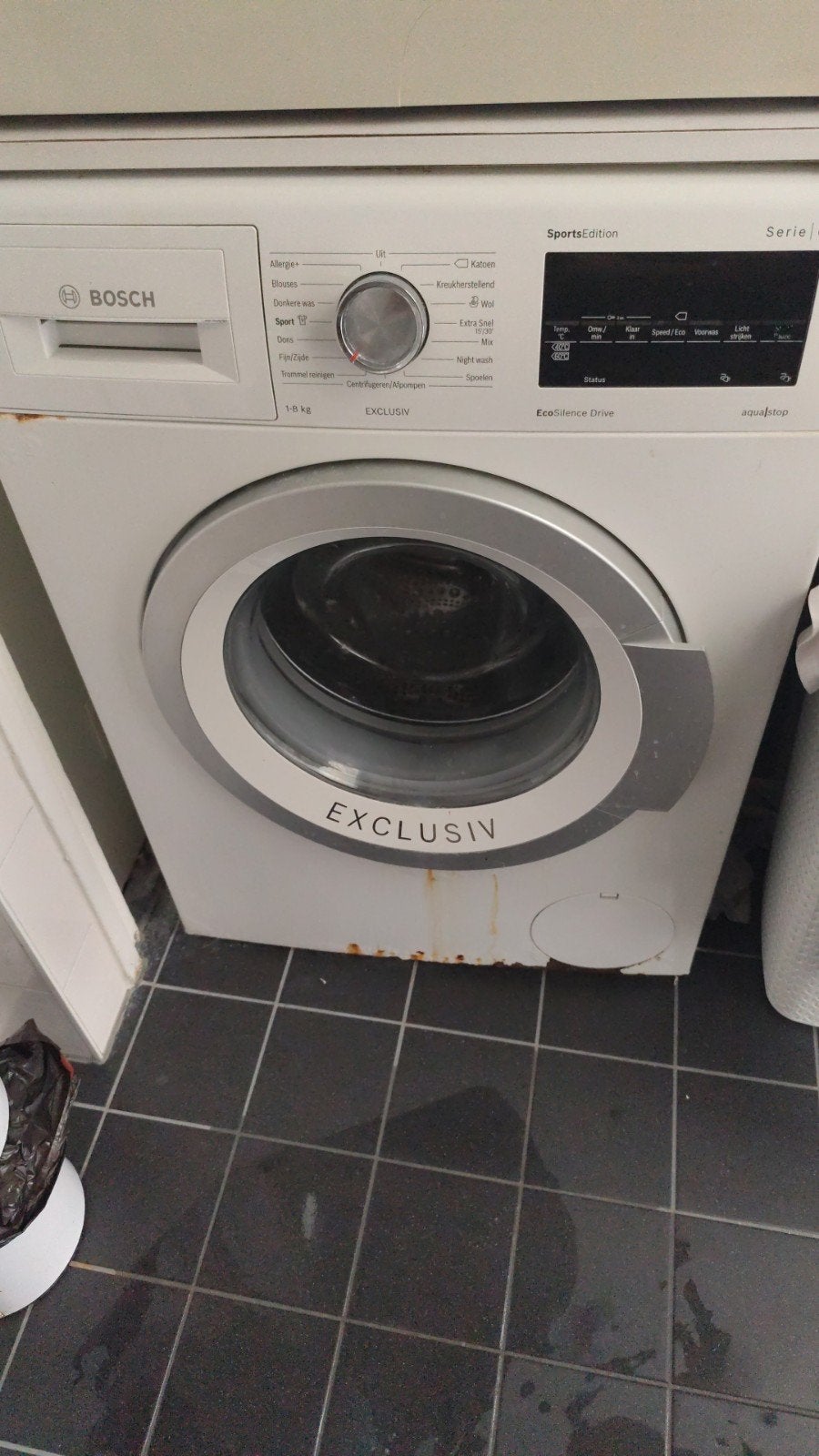 Bosch Wasmachine - Perfect Werkend, Prachtig Design, Witgoed en Apparatuur, Wasmachines, Ophalen, Wolwasprogramma, Zo goed als nieuw