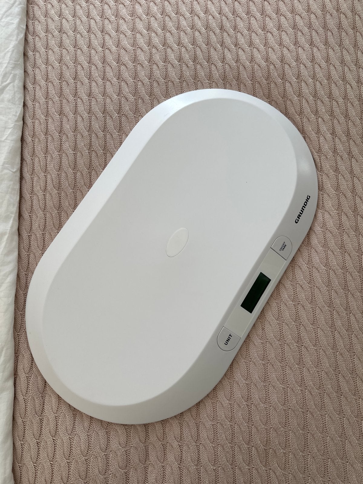 Grundig Digitale Babyweegschaal | Zo goed als nieuw, Kinderen en Baby's, Overige Kinderen en Baby's, Zo goed als nieuw, Ophalen of Verzenden