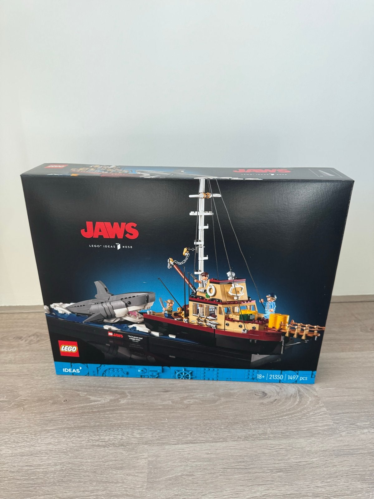 LEGO Ideas Jaws 21350 - Nieuw en Ongeopend, Lego, Nieuw, Ophalen of Verzenden, Ideas