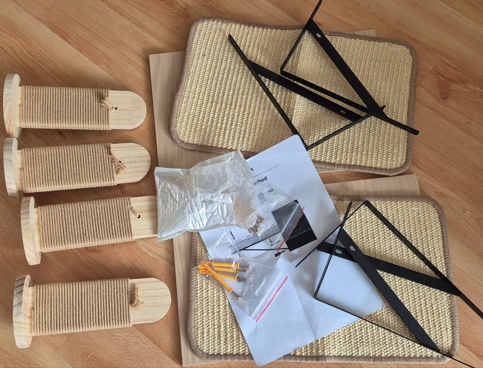 Set voor katten klimmuur nieuw, Dieren en Toebehoren, Katten-accessoires, Ophalen, Nieuw