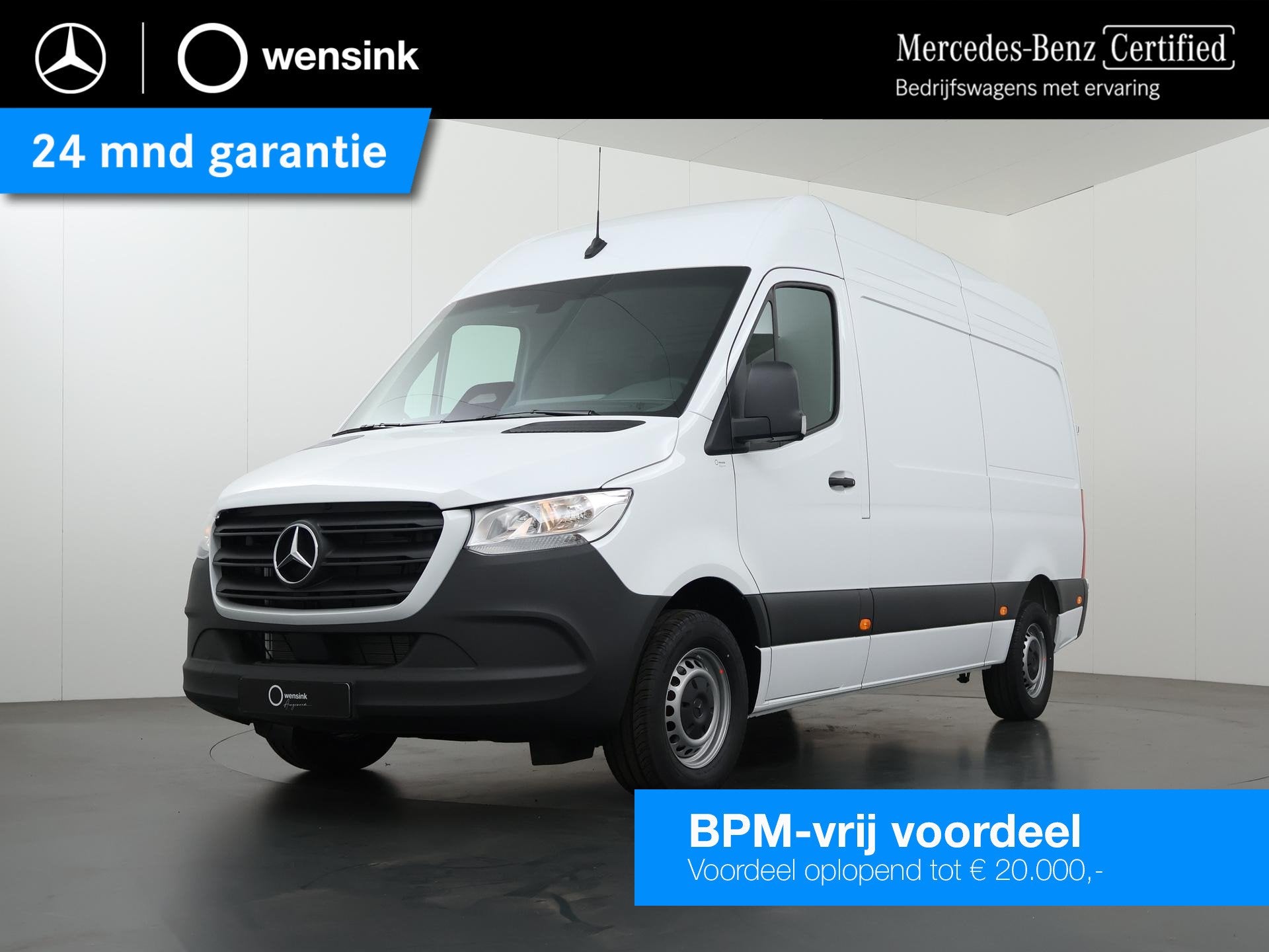 Mercedes-Benz Sprinter 315 L2H2 RWD PRO | 3500KG trekken | F, Auto's, Automaat, 4 cilinders, 150 pk, Wit