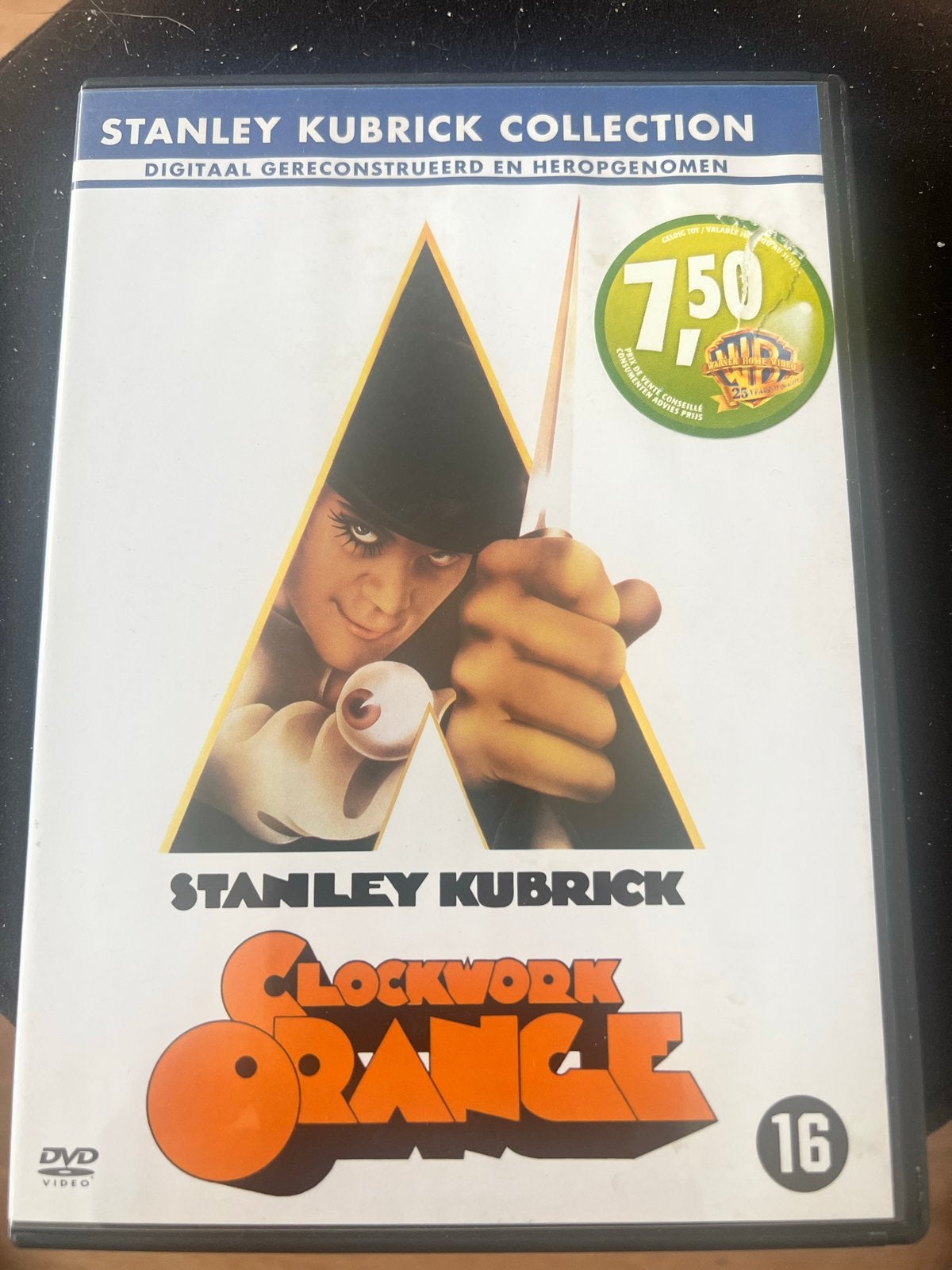A Clockwork Orange - Stanley Kubrick Collection DVD, Psychologische thriller, Vanaf 16 jaar, Nederlands, Ophalen of Verzenden