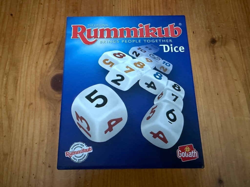 Rummikub Dice dobbelspel, Ophalen, Gebruikt, Goliath