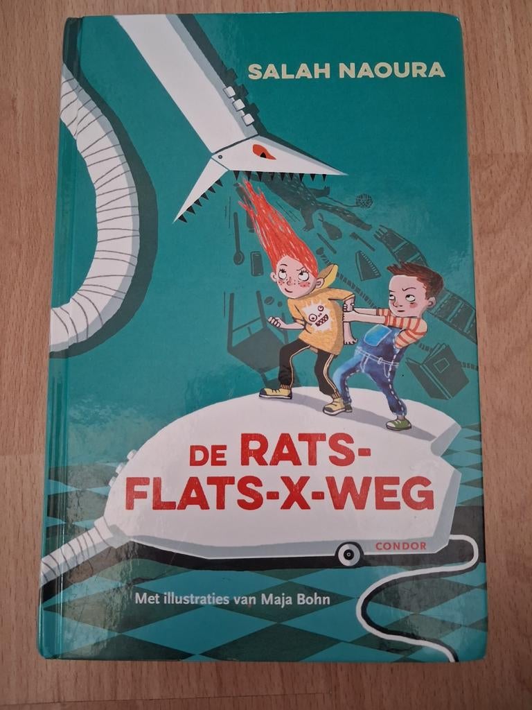 Boek de ratsflatsxweg, Ophalen, Zo goed als nieuw, Salah naoura