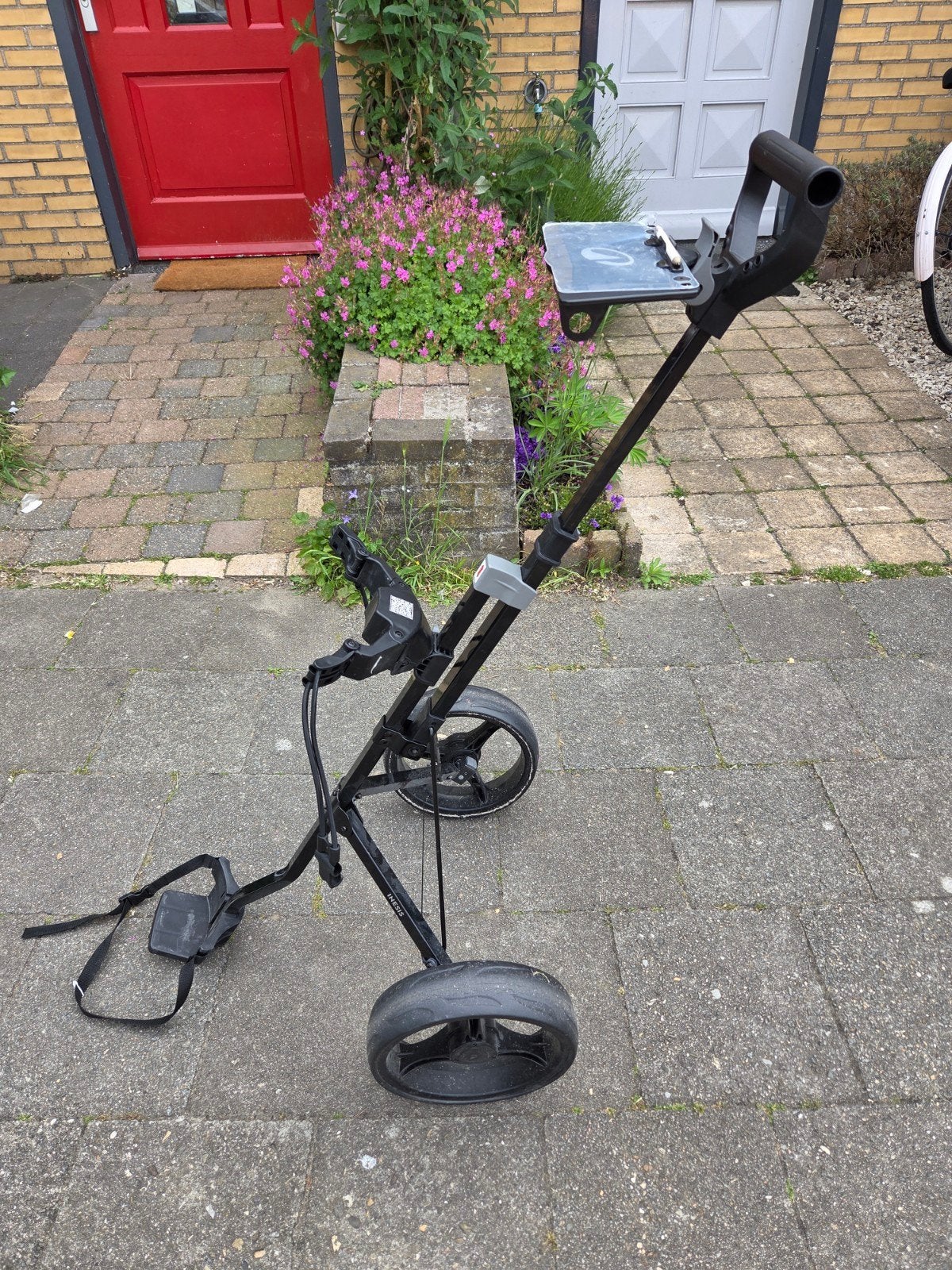 Golfkar - Handige en stevige golftrolley, Sport en Fitness, Golf, Ophalen, Gebruikt, Golfkar