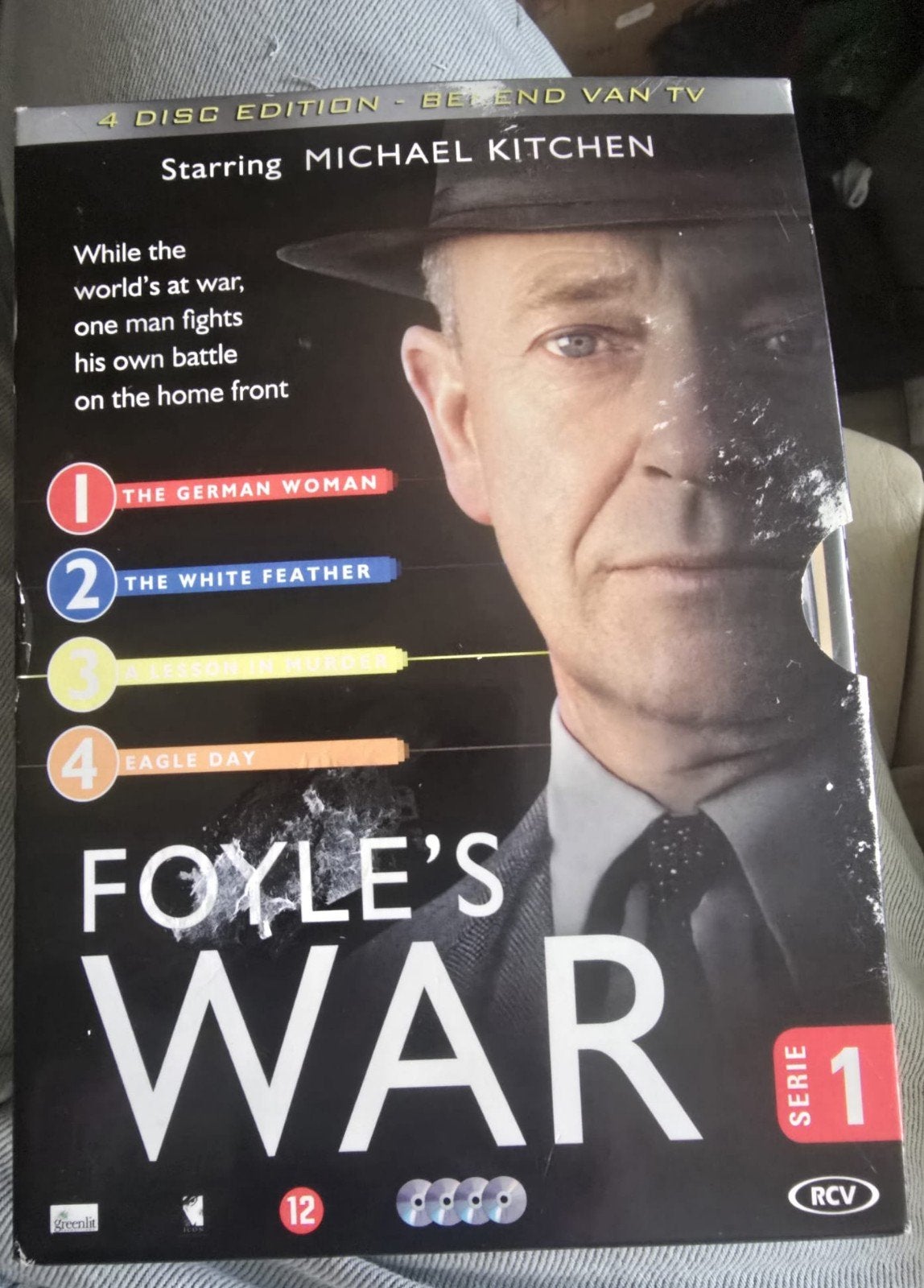 Foyle's War - Serie 1 (4 Disc Edition), Cd's en Dvd's, Seizoen 1, Misdaad, Nederlands, Ophalen of Verzenden