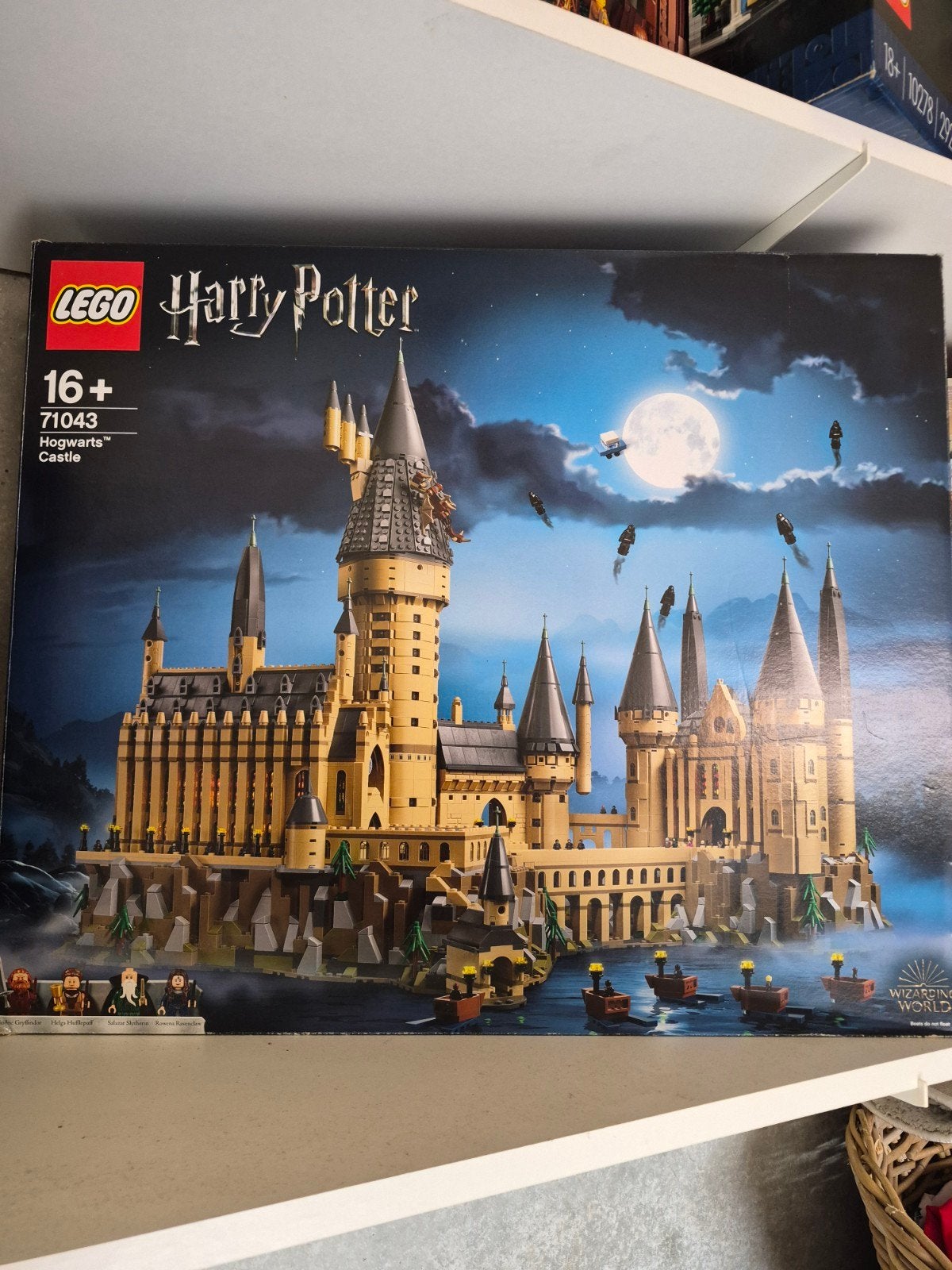 LEGO Harry Potter Zweedehands Zweinstein Kasteel met verlich, Compleet, Lego, Overige typen, Ophalen of Verzenden