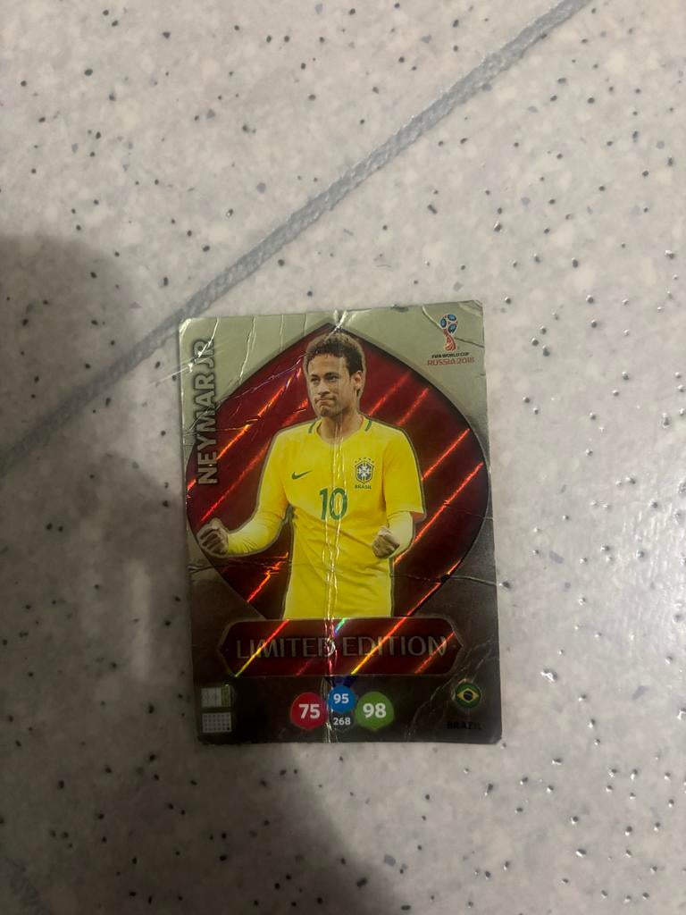Neymar Jr. Limited Edition FIFA World Cup 2018 Spelerskaart, Ophalen of Verzenden, Gebruikt, Buitenlandse clubs, Spelerskaart