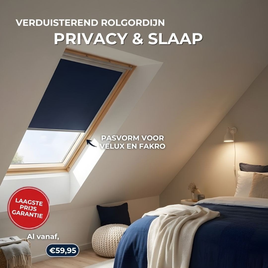 Verduisterend rolgordijn voor VELUX - FAKRO dakraam | ACTIE!, Overige merken, Info@altaterra.eu, Nieuw, Ophalen of Verzenden
