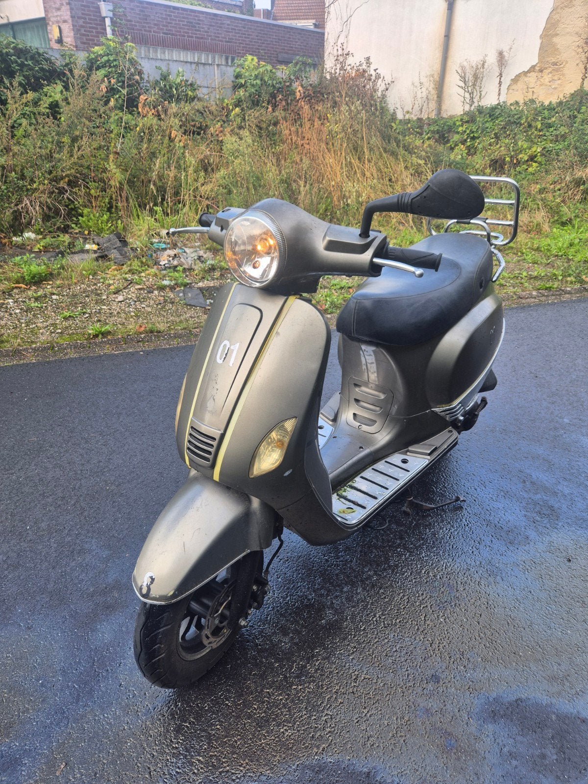 Turbho RL 50 Scooter - Blauw Kenteken, Ophalen, Gebruikt, Benzine, Overige merken