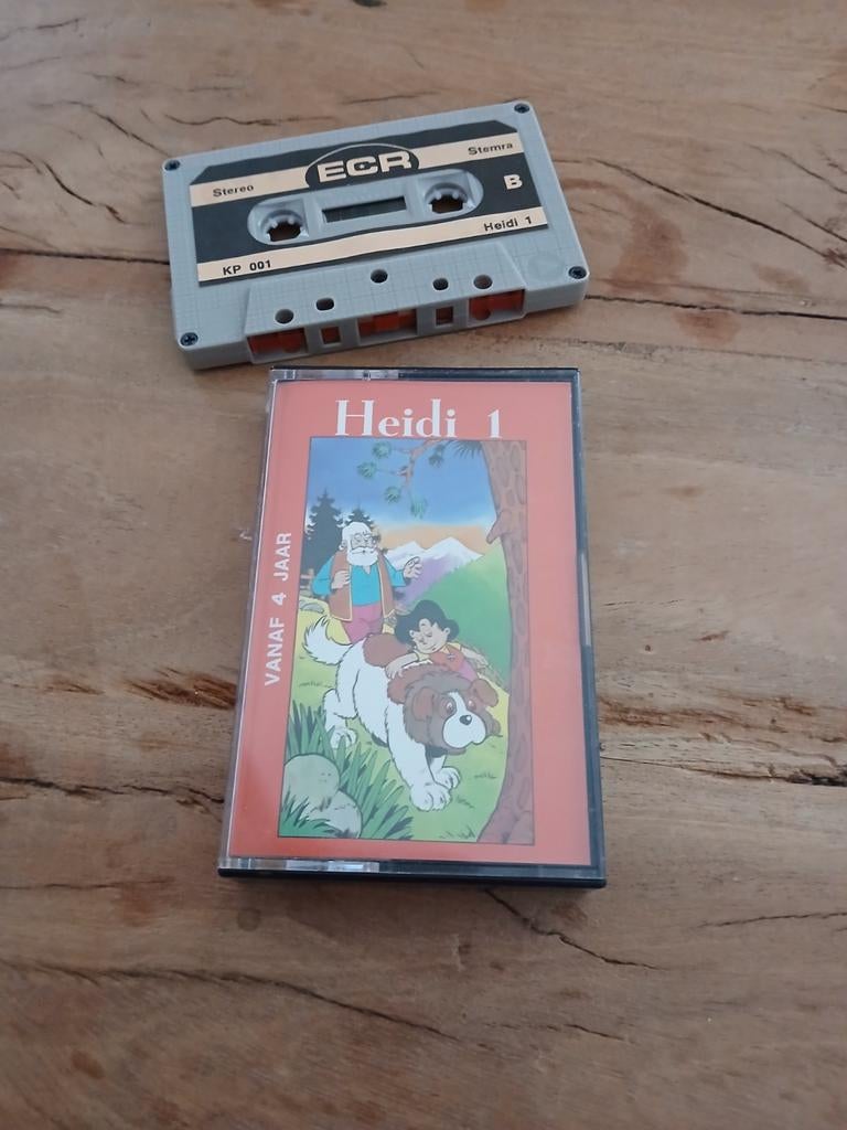 Heidi 1 Cassettebandje - Voorleesverhaal voor kinderen, Cd's en Dvd's, Cassettebandjes, Ophalen of Verzenden