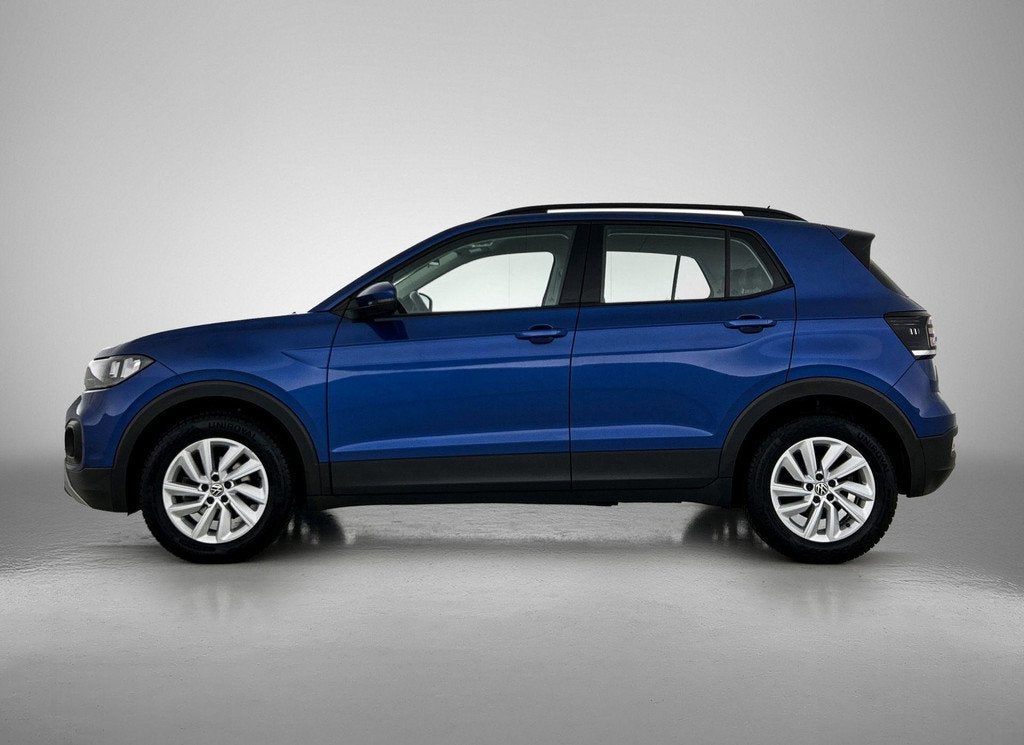 Volkswagen T-Cross 1.0 TSI Life 95 PK| Origineel Nederlands, Auto's, Volkswagen, 12 maanden, Gebruikt, 95 pk, Blauw