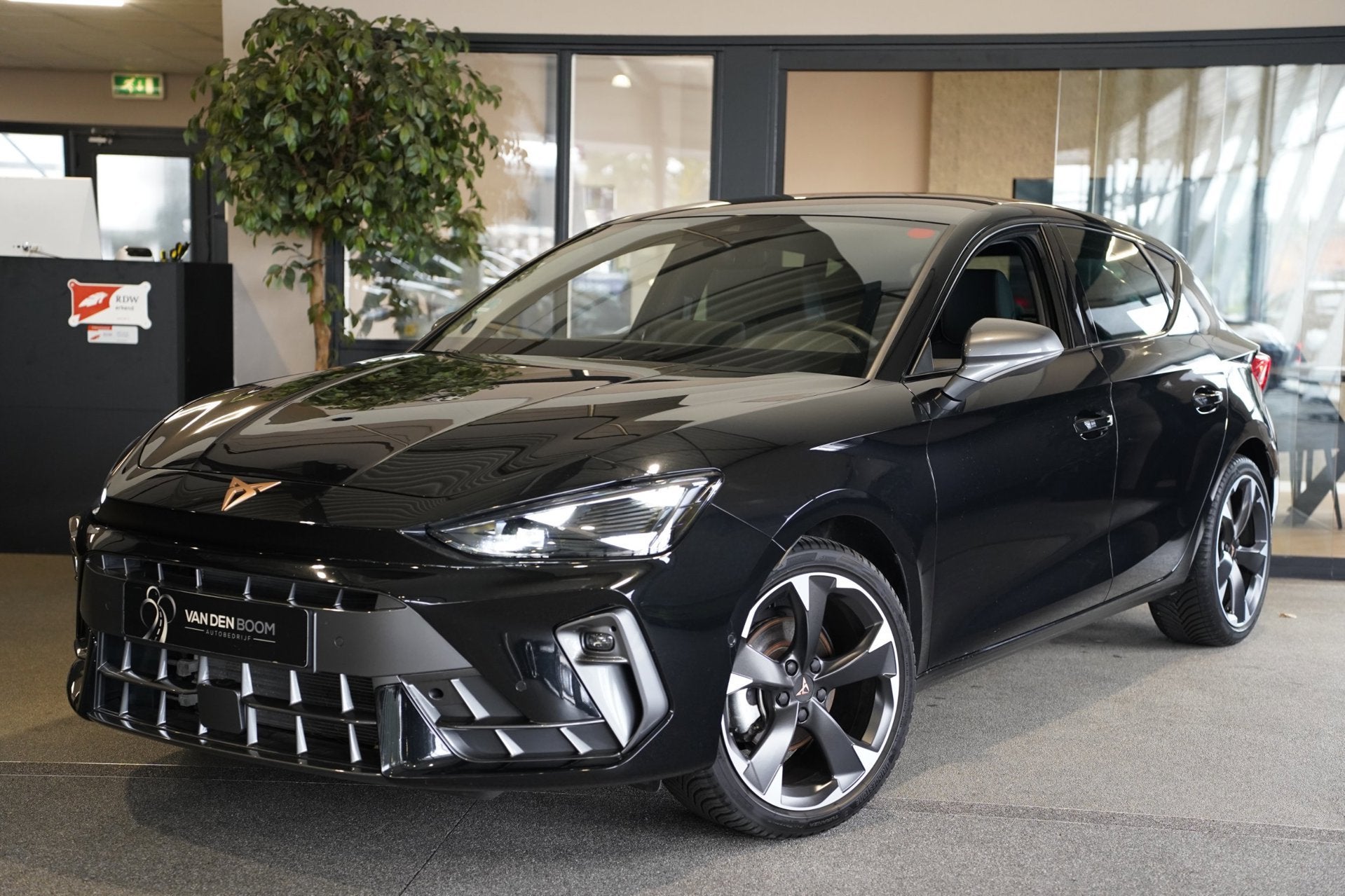 CUPRA Leon 1.5 eTSI DSG 150PK Facelift Led Navi Cam SuperSpo, Auto's, Dealer onderhouden, Zwart, 4 cilinders, 150 pk