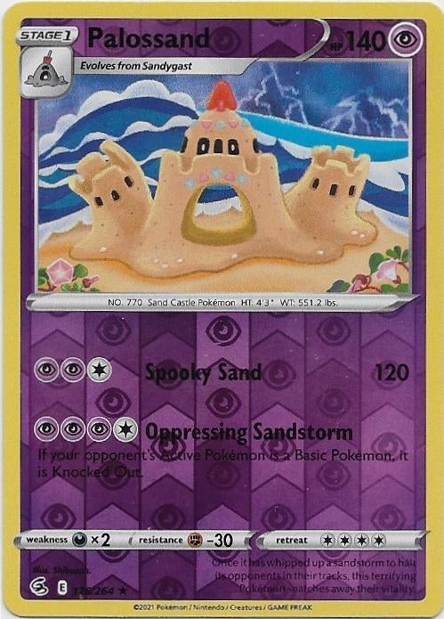 Fusion Strike,  Palossand [reverse] 126/264, Verzenden, Nieuw, Losse kaart