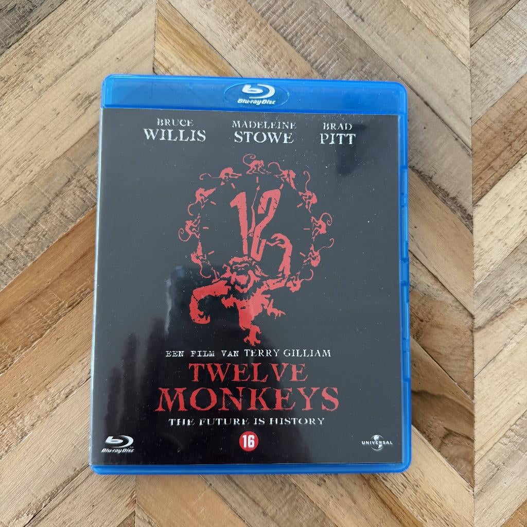 Twelve Monkeys (Blu-ray), Ophalen of Verzenden, Zo goed als nieuw, Science Fiction en Fantasy