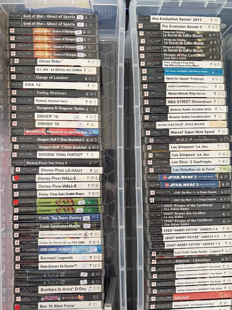Sony PSP game collectie UMD film, Spelcomputers en Games, Games | Sony PlayStation Portable, Gebruikt, Overige genres, 1 speler