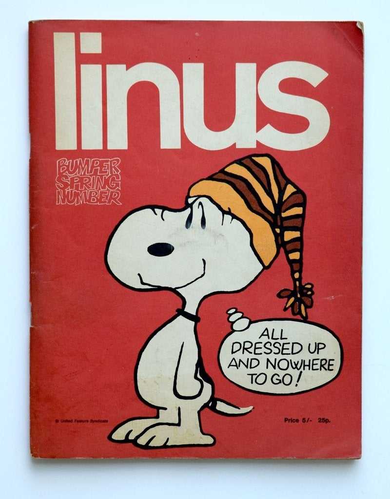 Linus Magazine, 1970, Amerika, Verzenden, Charles Schutz, Walt Kelly, Parker and Hart, George Herriman, Gelezen