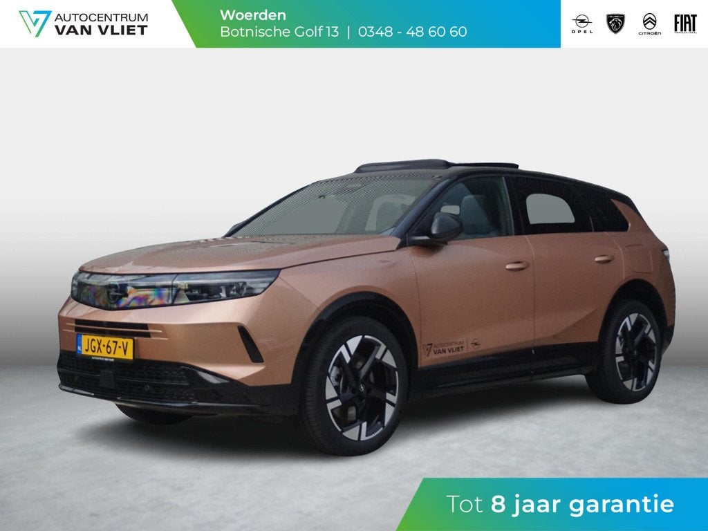 Opel Grandland 1.6 Turbo Plug-in-Hybrid GS Panoramadak, Auto's, Opel, 12 maanden, Stof, Gebruikt, 1871 kg