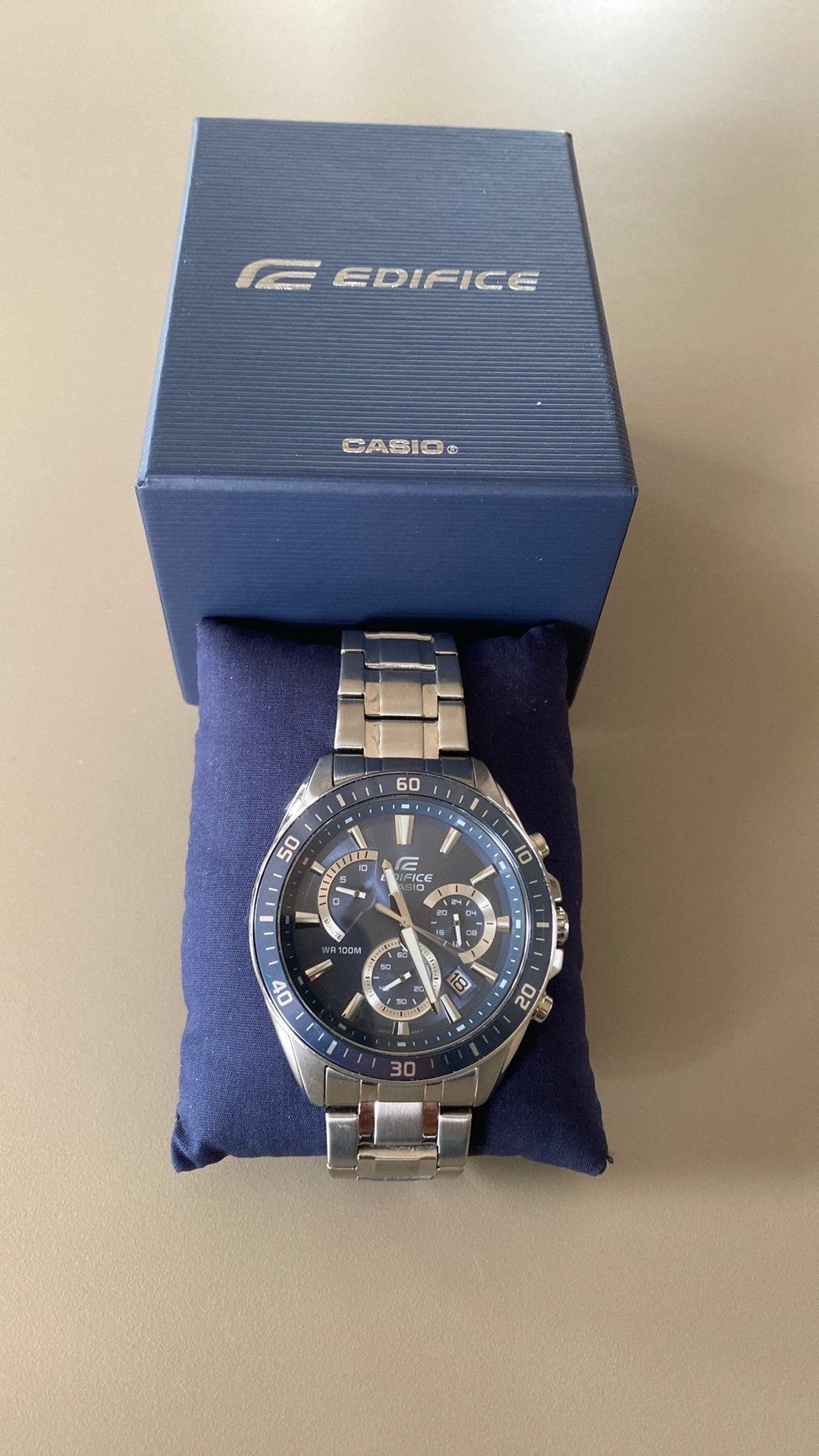 Nieuwe casio horloge, nooit gedragen, Ophalen, Staal, Polshorloge, Nieuw
