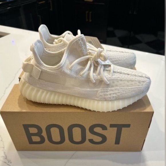 Yeezy Boost 350 V2 Cream White, Ophalen, Nieuw, Wit, Sneakers of Gympen