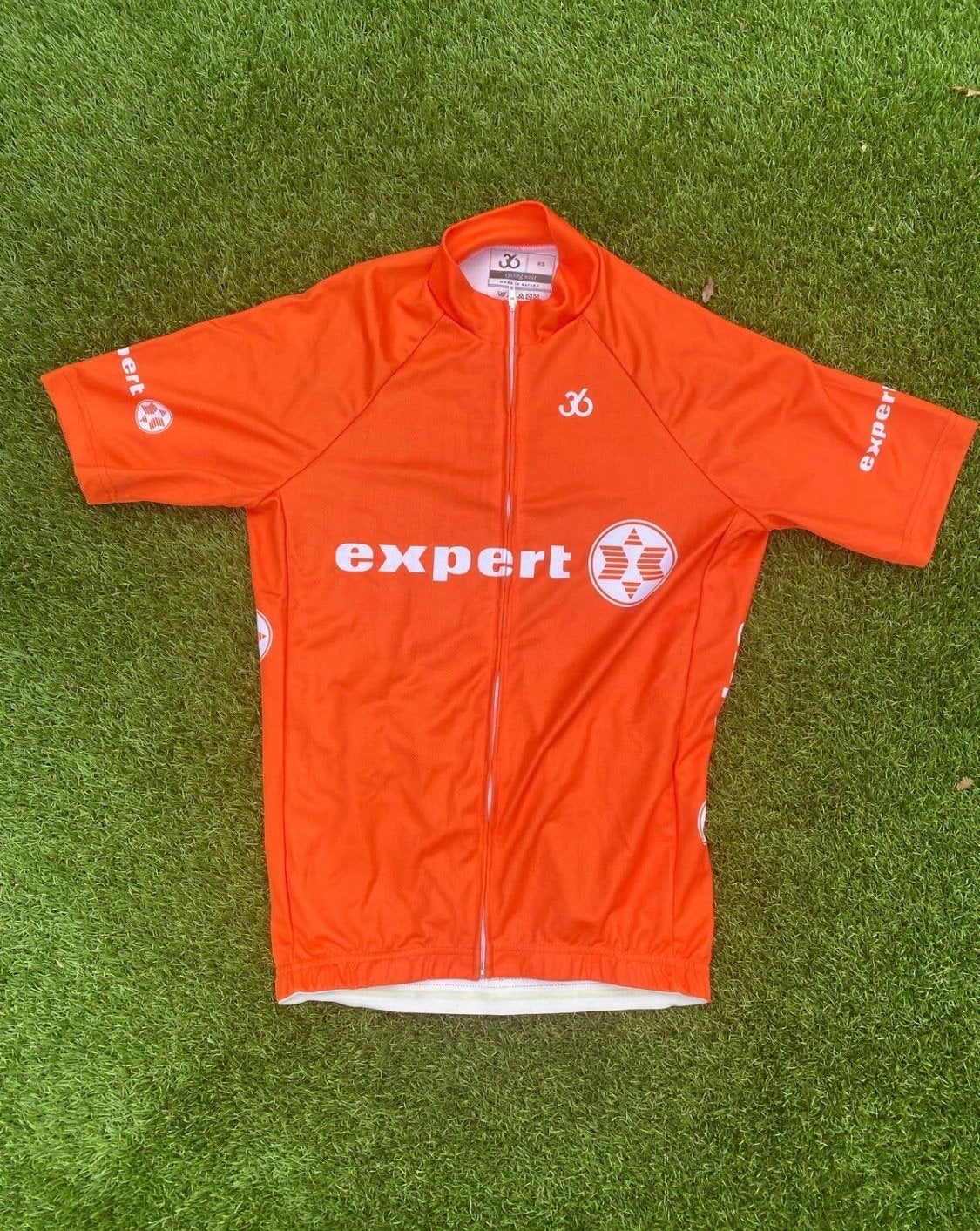 Expert Fiets Shirt - Maat XS - Oranje, XS, Heren, Ophalen of Verzenden, Zo goed als nieuw