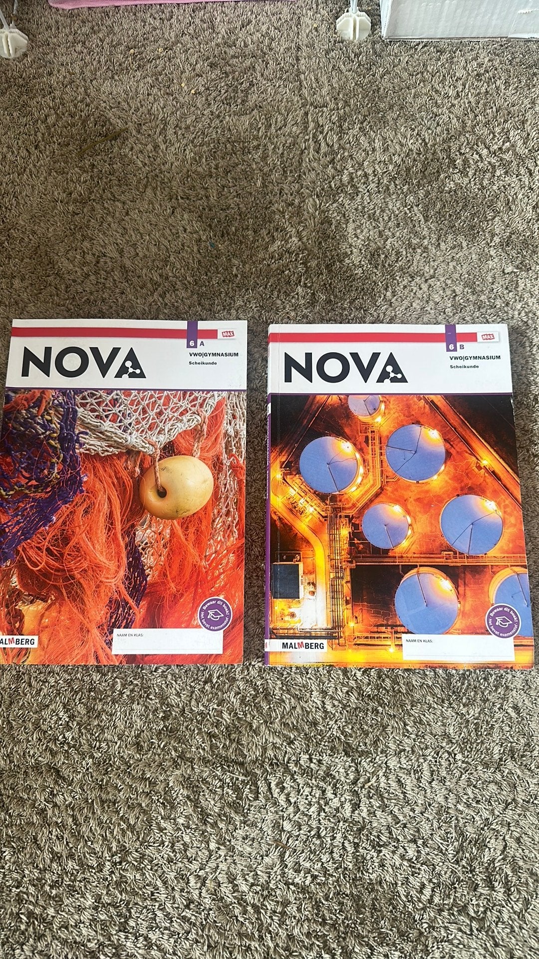 NOVA scheikunde vwo 6 A en B, Boeken, Schoolboeken, Ophalen of Verzenden, Zo goed als nieuw, VWO, Scheikunde